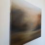 This oil painting was done on an october morning. The artist wanted to capture the colors of autumn on the canvas, creating a delicate and impalpable atmosphere.