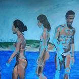 Caro & Marie Painting by ANTHONY PALLISER | Saatchi Art