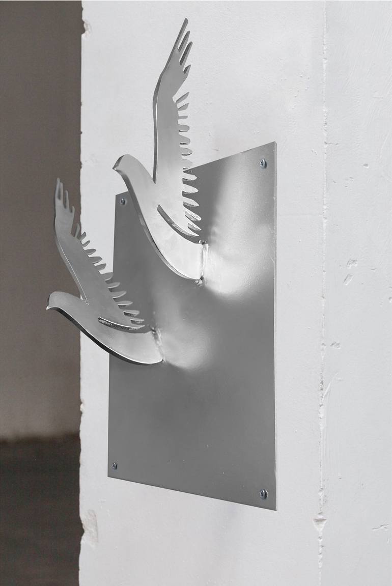 Original Abstract Animal Sculpture by Christina Moschou