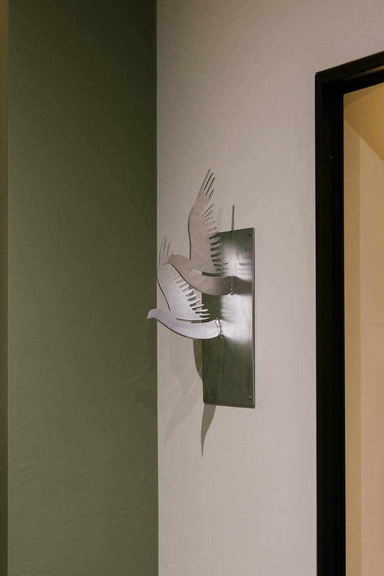 Original Abstract Animal Sculpture by Christina Moschou