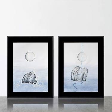 Original Figurative Nature Drawing by Christina Moschou