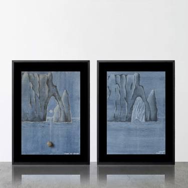 Original Surrealism Nature Drawing by Christina Moschou