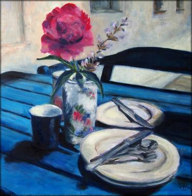 Print of Impressionism Still Life Paintings by Ellen Fasthuber-Huemer