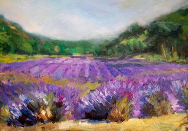Original Impressionism Floral Paintings by Ellen Fasthuber-Huemer