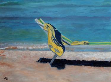 Original Beach Paintings by Ellen Fasthuber-Huemer