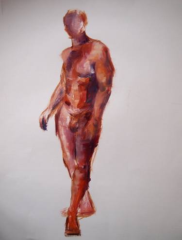 Original Impressionism Nude Paintings by Ellen Fasthuber-Huemer