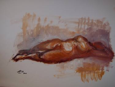 Print of Nude Paintings by Ellen Fasthuber-Huemer