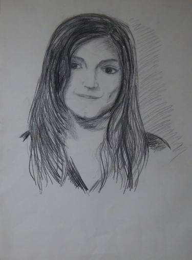 Print of Portrait Drawings by Ellen Fasthuber-Huemer