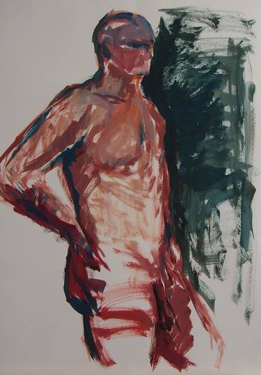 Original Impressionism Nude Paintings by Ellen Fasthuber-Huemer