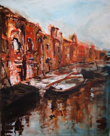 Sunset Venice,expressiv thumb