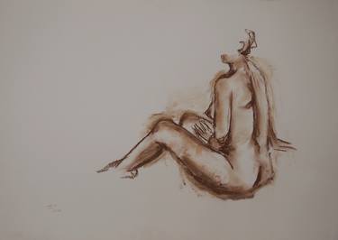 Original Nude Drawings by Ellen Fasthuber-Huemer