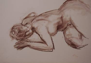 Original Nude Drawings by Ellen Fasthuber-Huemer