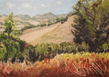 Print of Realism Landscape Paintings by Ellen Fasthuber-Huemer