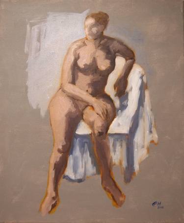 Print of Nude Paintings by Ellen Fasthuber-Huemer