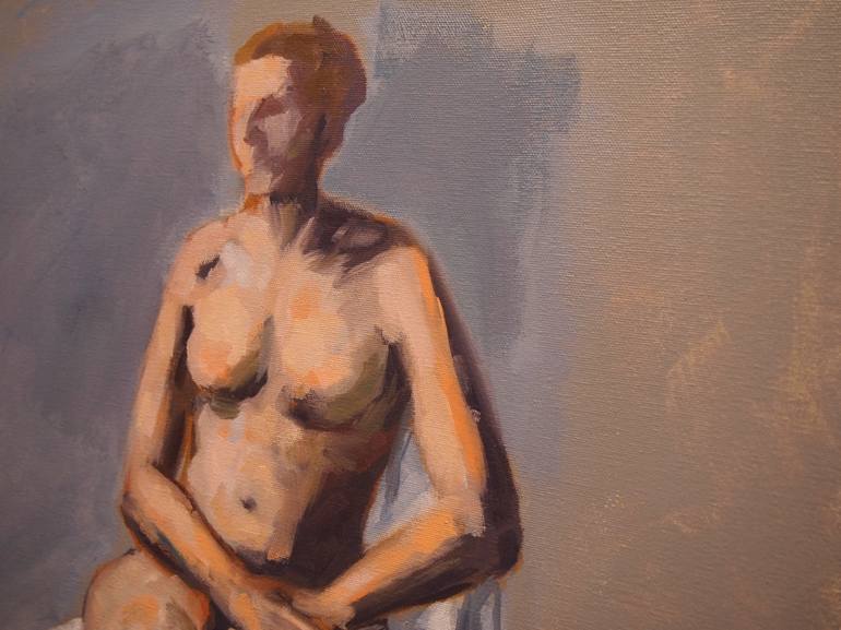 Original Nude Painting by Ellen Fasthuber-Huemer 