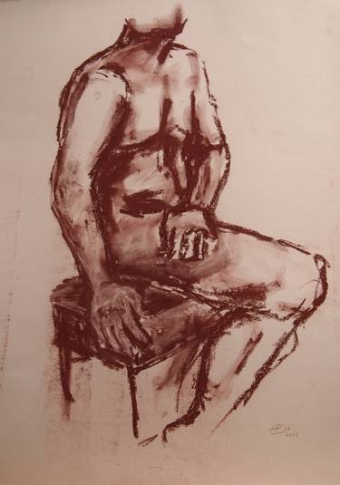 Nude,male Pastel Nr. 2 thumb