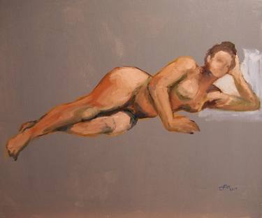 Print of Fine Art Nude Paintings by Ellen Fasthuber-Huemer