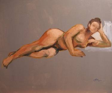 Print of Nude Paintings by Ellen Fasthuber-Huemer