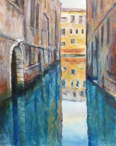 Original Fine Art Cities Paintings by Ellen Fasthuber-Huemer