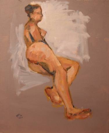 Print of Fine Art Nude Paintings by Ellen Fasthuber-Huemer
