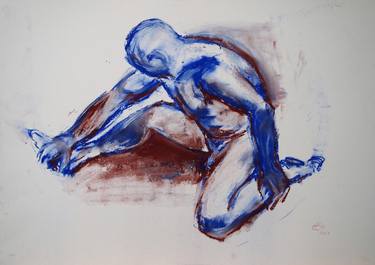 Print of Realism Nude Drawings by Ellen Fasthuber-Huemer