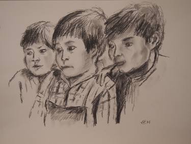 Print of Kids Drawings by Ellen Fasthuber-Huemer