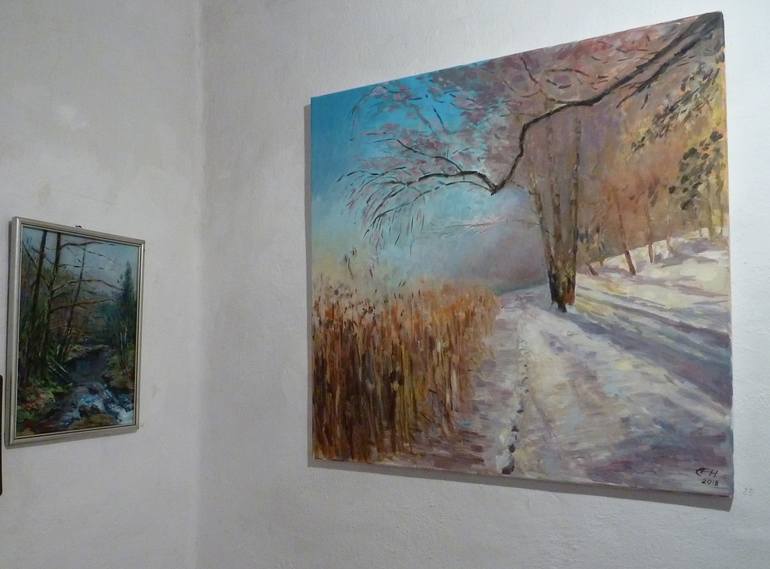 Original Landscape Painting by Ellen Fasthuber-Huemer 