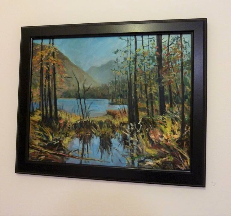 Original Landscape Painting by Ellen Fasthuber-Huemer 