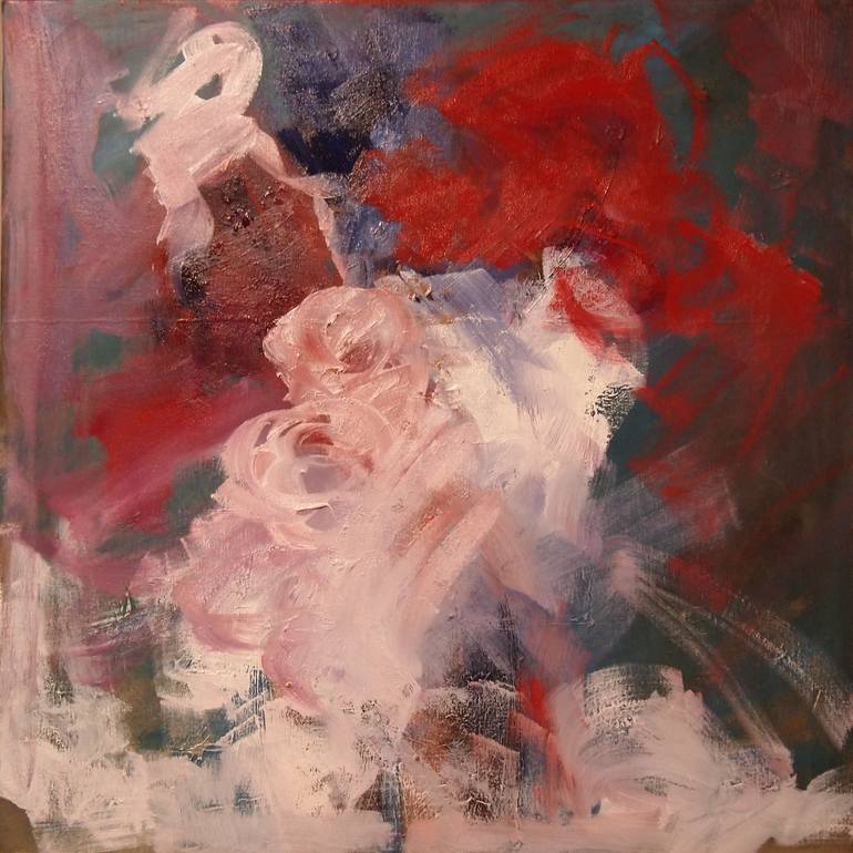 Original Abstract Expressionism Abstract Paintings by Ellen Fasthuber-Huemer 