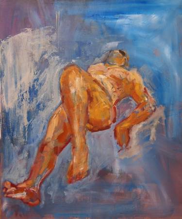 Nude With Blue. thumb