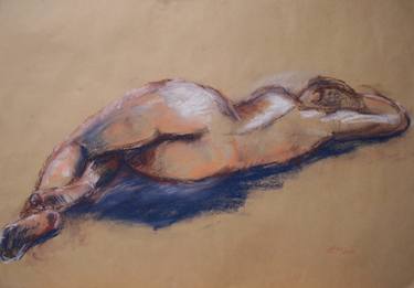 Print of Figurative Nude Drawings by Ellen Fasthuber-Huemer