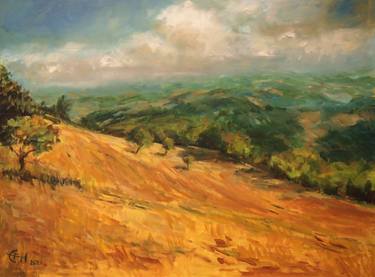 Original Impressionism Landscape Paintings by Ellen Fasthuber-Huemer