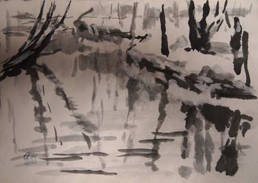 Print of Expressionism Landscape Paintings by Ellen Fasthuber-Huemer
