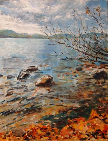 Original Impressionism Landscape Paintings by Ellen Fasthuber-Huemer
