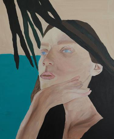 Print of Figurative Portrait Paintings by Justina Gvė