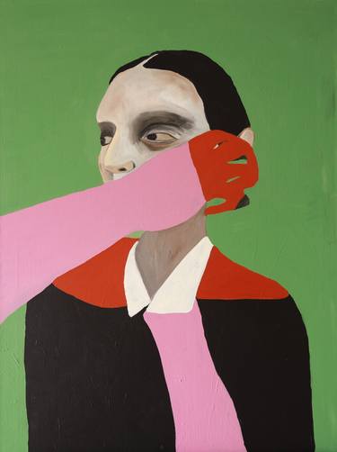 Original Figurative People Paintings by Justina Gvė