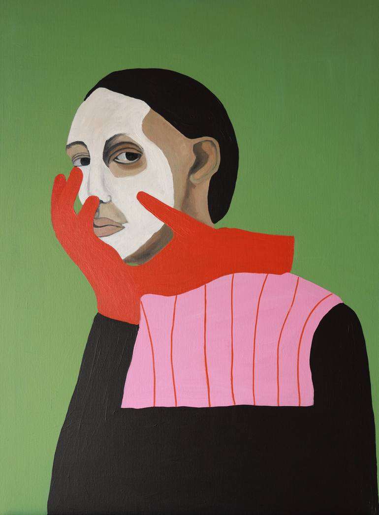 Print of Figurative People Paintings by Justina Gvė