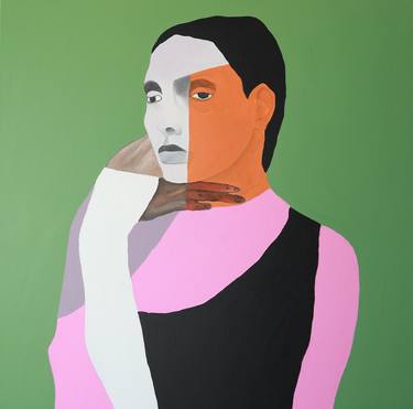 Original Figurative People Paintings by Justina Gvė