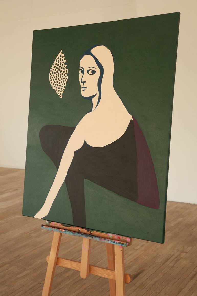 Original Figurative People Painting by Justina Gvė