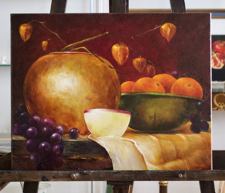 Original Still Life Painting by Maria Petelina