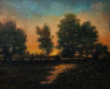 Original Realism Landscape Paintings by Eduardo Cko