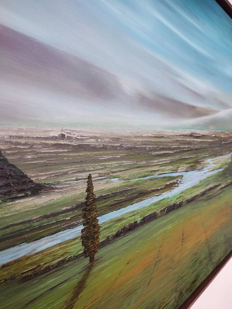 Original Impressionism Landscape Painting by turğay SARI