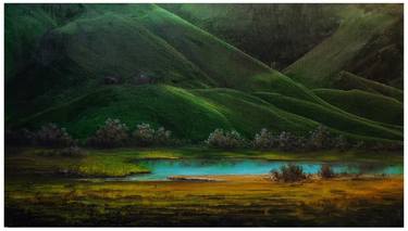 Original Landscape Paintings by turğay SARI