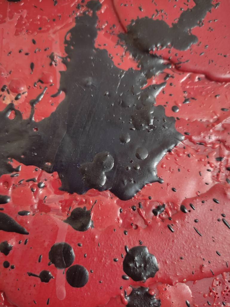 Original Conceptual Abstract Painting by Claudio Marziali