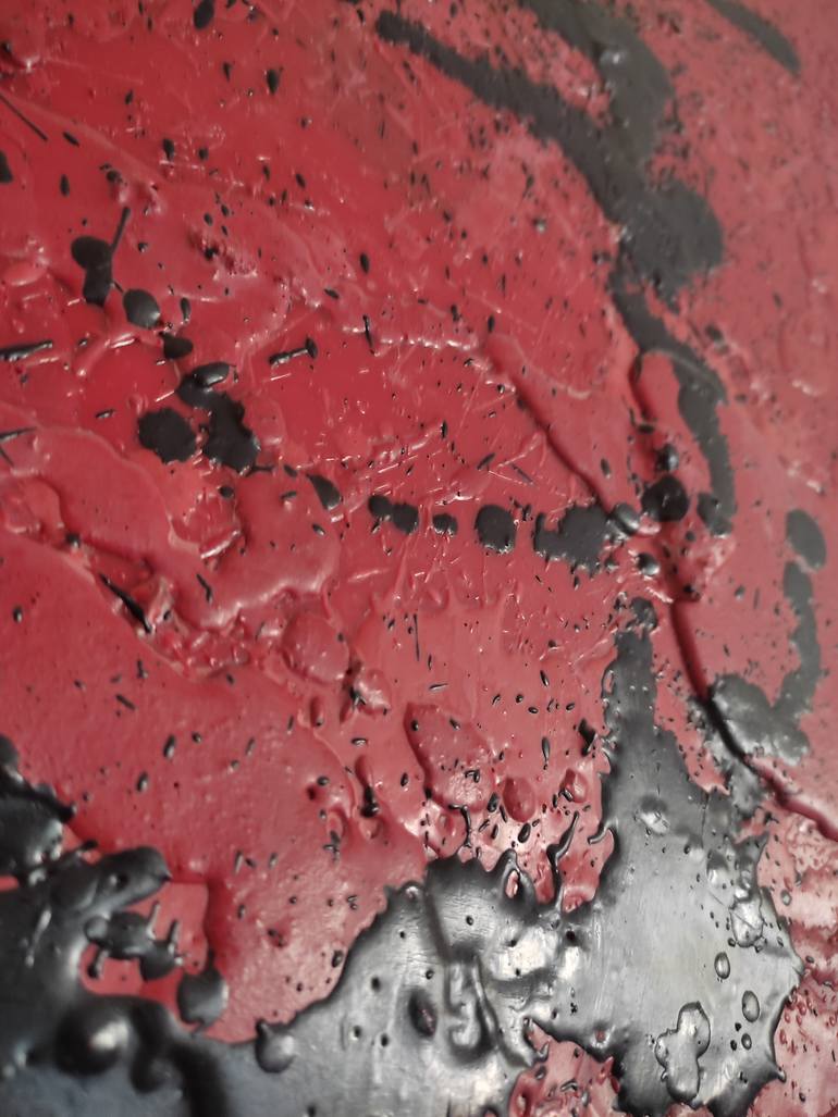 Original Conceptual Abstract Painting by Claudio Marziali