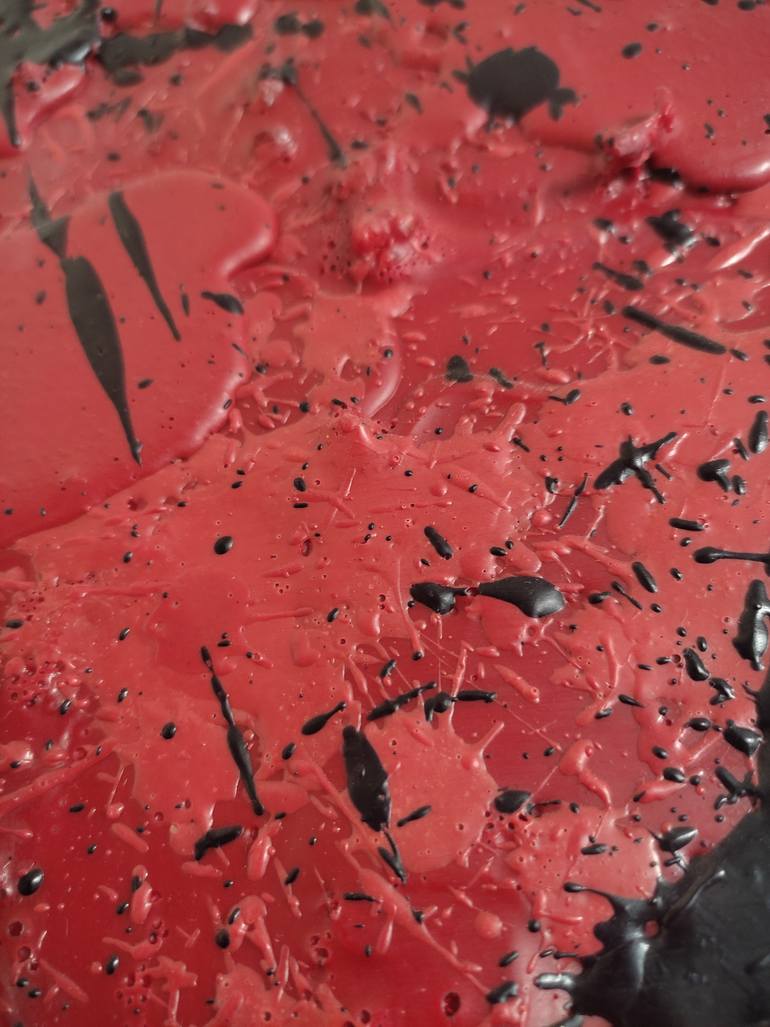 Original Conceptual Abstract Painting by Claudio Marziali