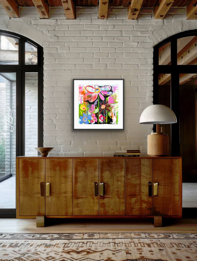Original Abstract Expressionism Abstract Mixed Media by Kathy Dunaway