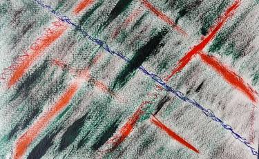 Original Abstract Painting by Roland Kaiser