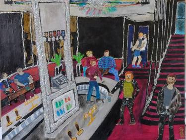 Original Contemporary Men Mixed Media by David Westwood