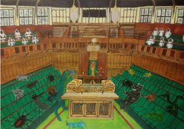 Print of Political Paintings by David Westwood